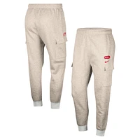 Men's Nike Heather Gray Georgia Bulldogs Club Cargo Jogger Pants