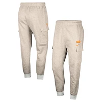 Men's Nike Heather Gray Tennessee Volunteers Club Cargo Jogger Pants