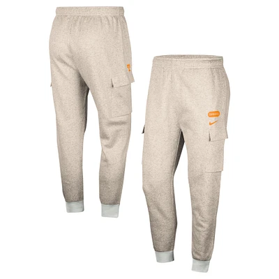 Men's Nike Heather Gray Tennessee Volunteers Club Cargo Jogger Pants