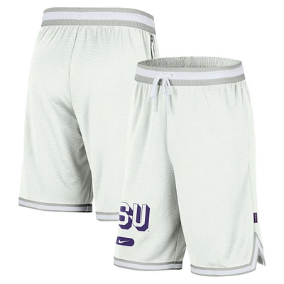 Men's Nike Cream LSU Tigers DNA 3.0 Performance Shorts