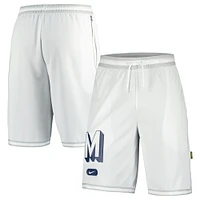 Men's Nike White Michigan Wolverines DNA 3.0 Performance Shorts