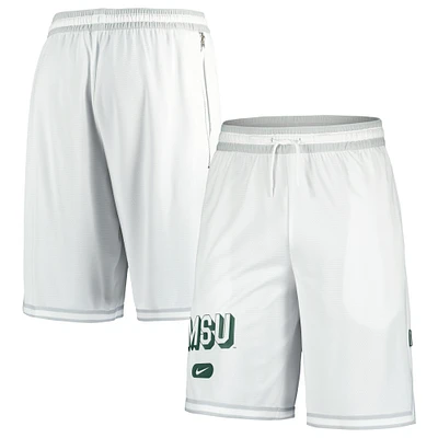 Men's Nike White Michigan State Spartans DNA 3.0 Performance Shorts