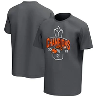 Men's  Charcoal Buffalo Bandits 2023 NLL Cup Champions T-Shirt