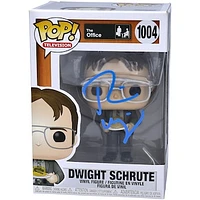 Rainn Wilson The Office Autographed Dwight Schrute with Gelatin Stapler #1004 Funko Pop! - Beckett