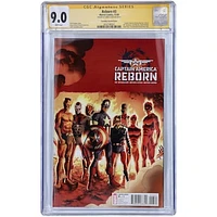 Chris Evans Captain America Autographed Reborn #3 Cassaday Variant Cover Comic Book - CGC 9
