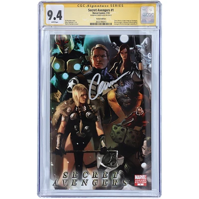 Chris Evans Captain America Autographed Secret Avengers #1 Comic Book - CGC Graded 9.4