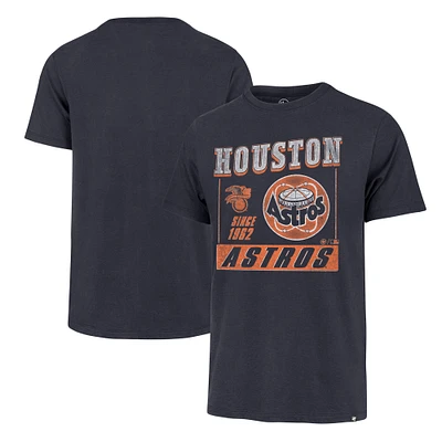 Men's '47 Navy Houston Astros Outlast Franklin T-Shirt