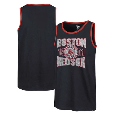 Men's '47 Navy Boston Red Sox Upload Franklin Tank Top