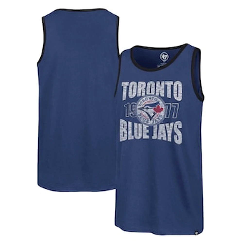 Men's '47 Royal Toronto Blue Jays Upload Franklin Tank Top