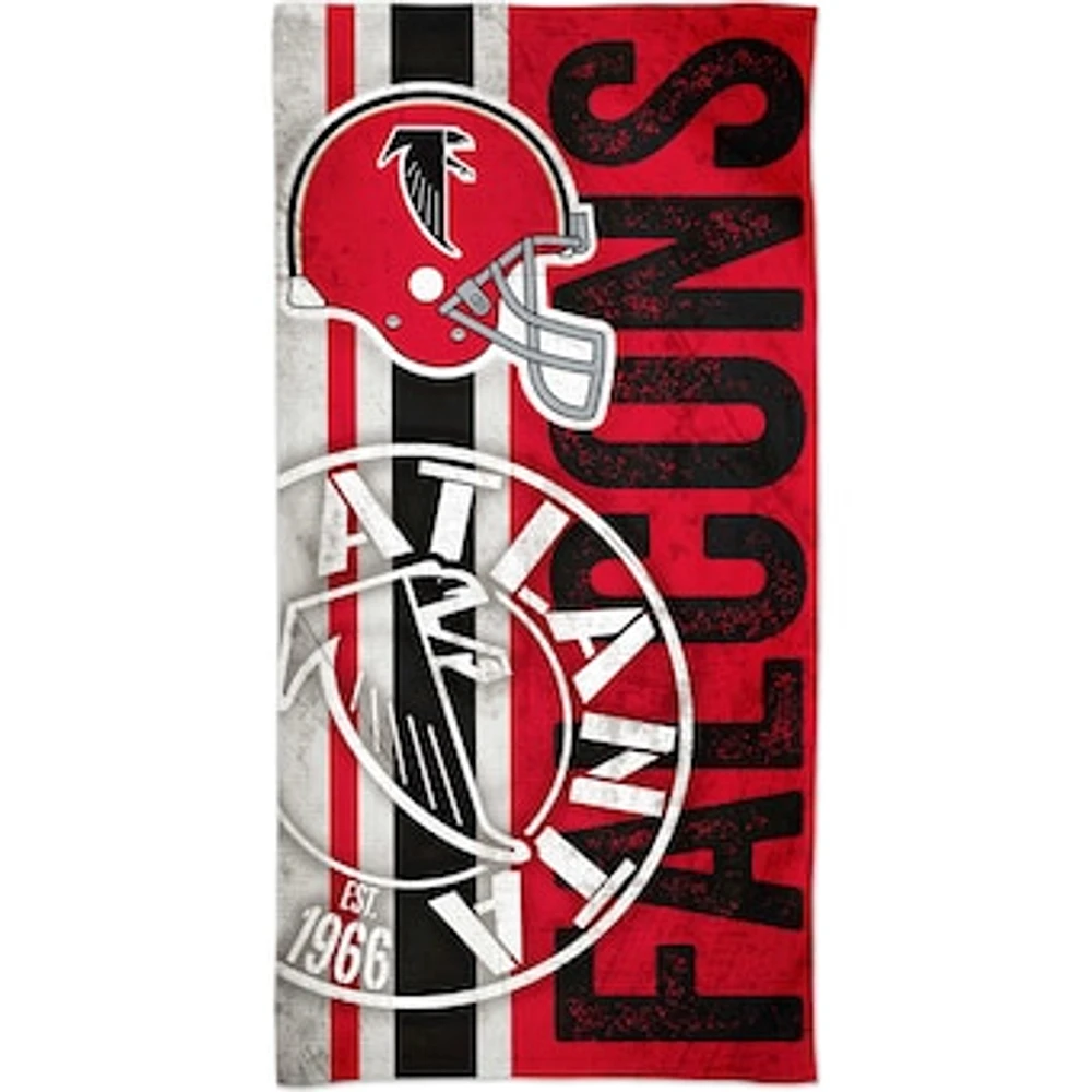 WinCraft Atlanta Falcons 30" x 60" Retro Spectra Beach Towel