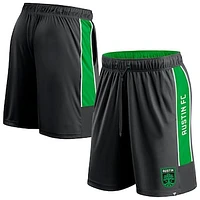 Men's Fanatics Black Austin FC Corner Kick Shorts