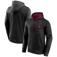 Men's Fanatics Black Colorado Rapids Halftime Pullover Hoodie