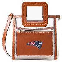 Women's STAUD  New England Patriots Clear Mini Shirley Bag