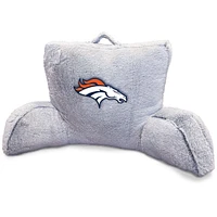 Denver Broncos Faux Fur Logo Backrest