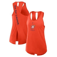 Women's Nike Orange Houston Astros City Connect Crossed Back Tank Top