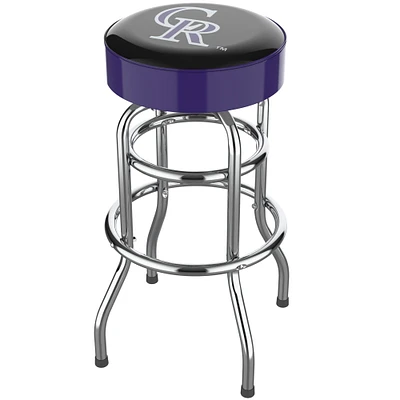 Imperial Colorado Rockies Team Chrome Bar Stool