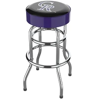 Imperial Colorado Rockies Team Chrome Bar Stool