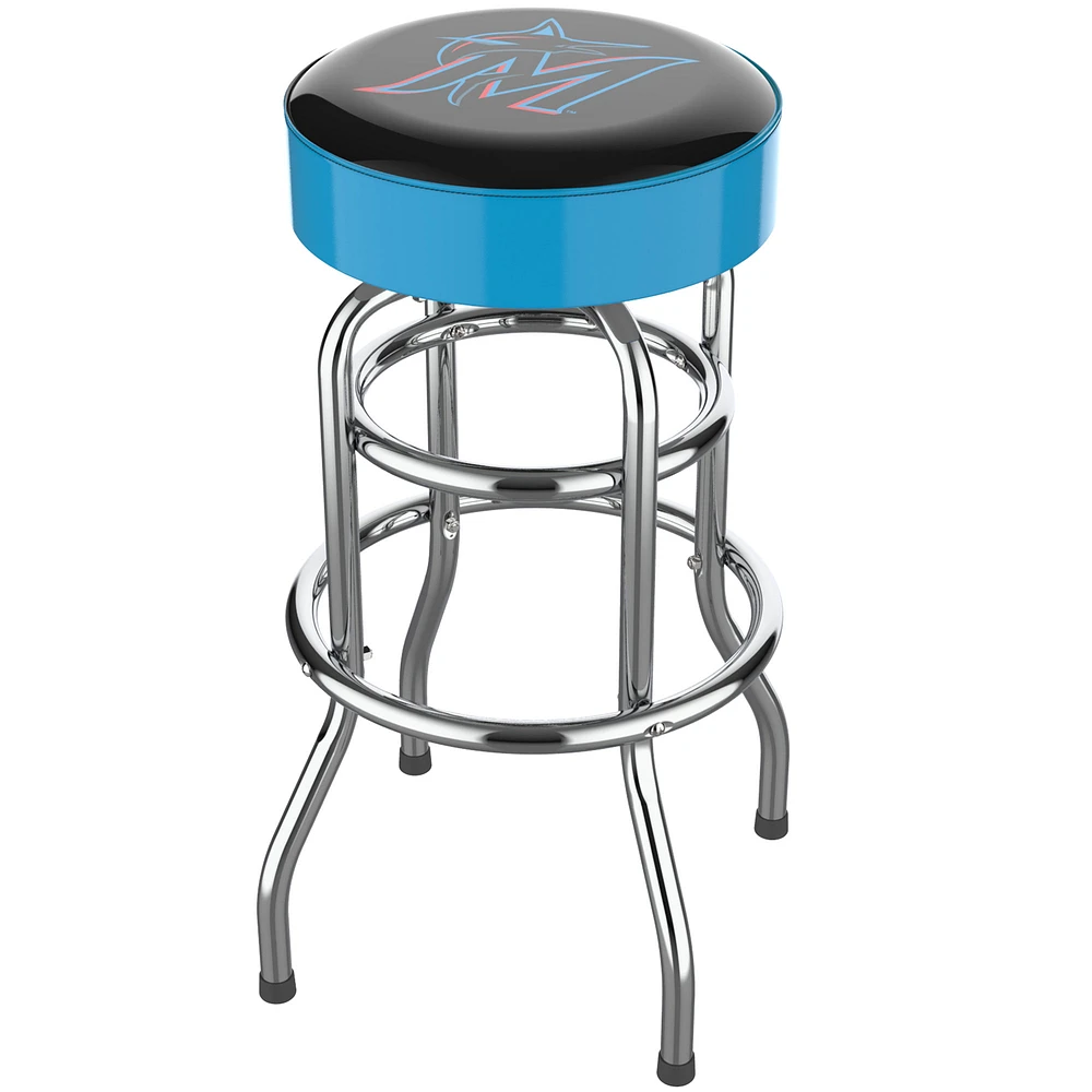 Imperial Miami Marlins Team Chrome Bar Stool