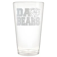Chicago Bears Etched 16oz. Rally Cry Pint Glass