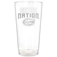 Florida Gators Etched 16oz. Rally Cry Pint Glass