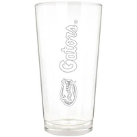 Florida Gators Etched 16oz. Vertical Rally Cry Pint Glass