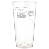 Florida Panthers Etched 16oz. Rally Cry Pint Glass