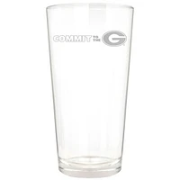 Georgia Bulldogs Etched 16oz. Rally Cry Pint Glass