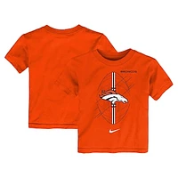 Toddler Orange Denver Broncos Icon T-Shirt