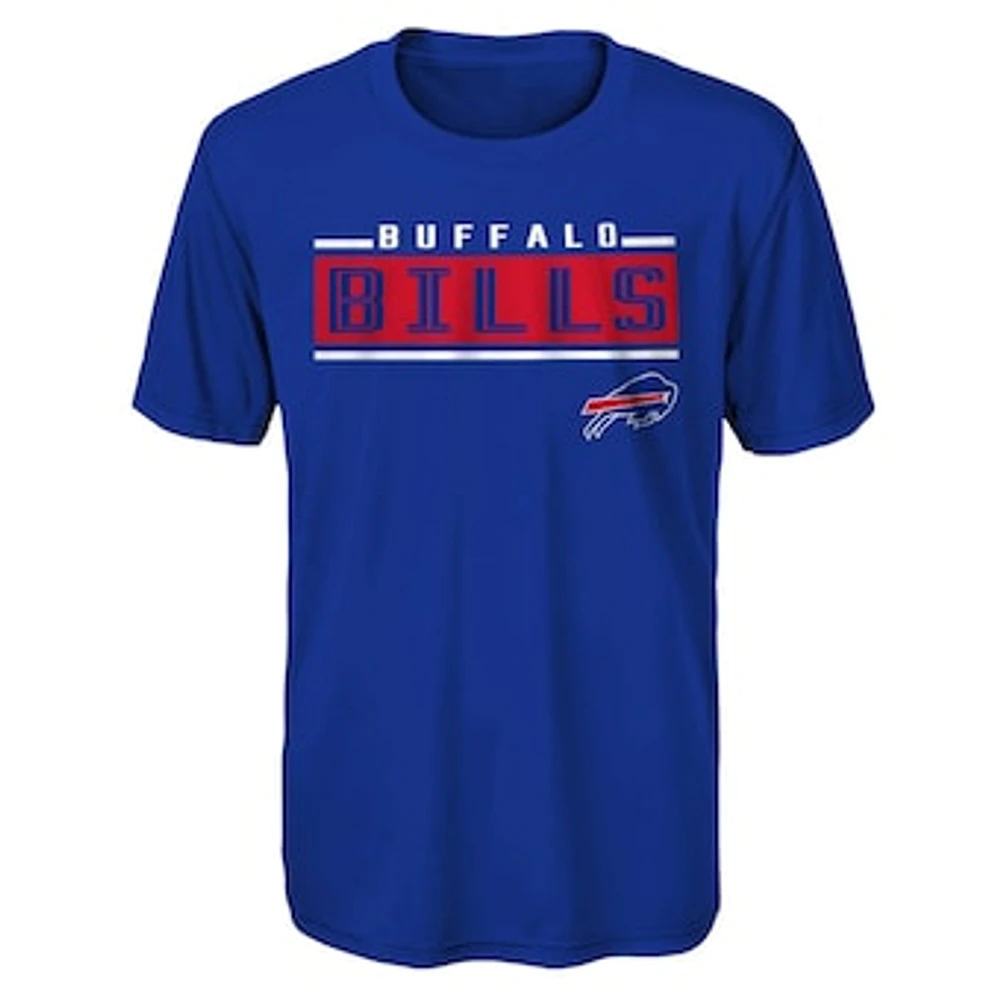 Youth  Royal Buffalo Bills Amped Up T-Shirt