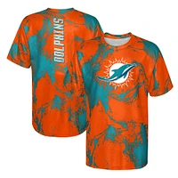 Preschool Orange Miami Dolphins In The Mix T-Shirt