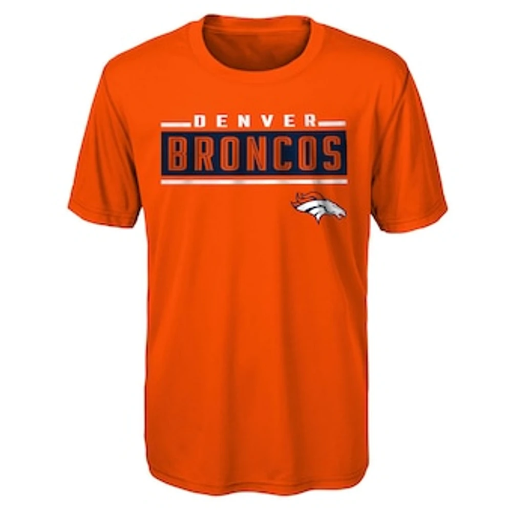 Youth  Orange Denver Broncos Amped Up T-Shirt