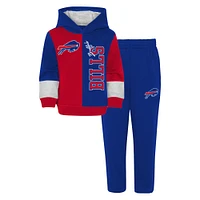 Toddler  Royal Buffalo Bills 50 Yard Dash Fleece Pullover Hoodie & Pants Set