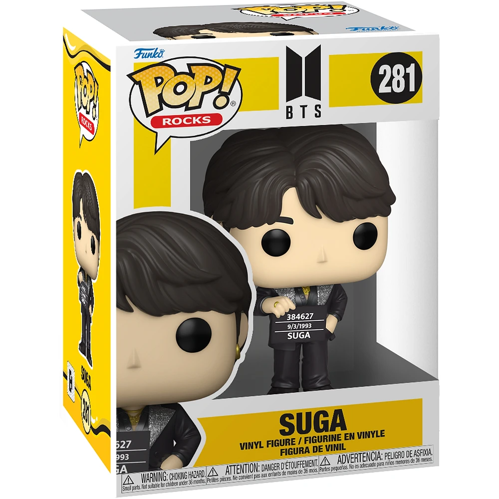 BTS Funko Pop! Rocks Butter - Suga Vinyl Figure