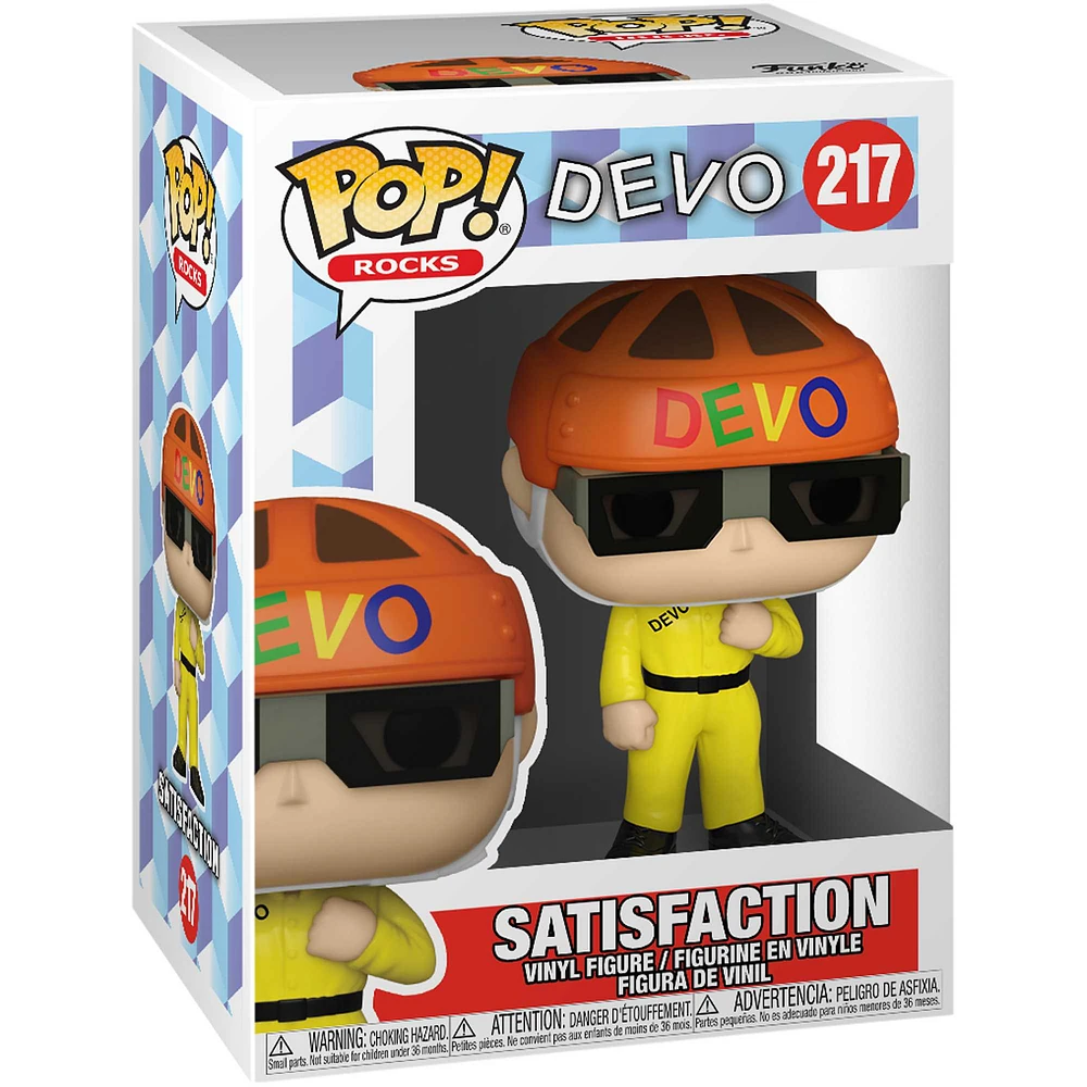 Devo Funko Pop! Rocks Satisfaction Vinyl Figure