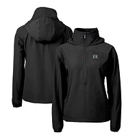 Women's Cutter & Buck Hawaii Warriors Charter Eco Recycled Half-Zip Anorak Jacket
