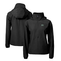 Women's Cutter & Buck Hawaii Warriors Charter Eco Recycled Half-Zip Anorak Jacket