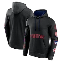 Men's Fanatics Black Montreal Canadiens Wild Winner Pullover Hoodie