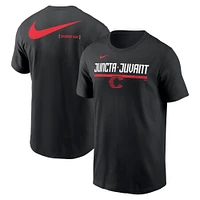 Men's Nike Black Cincinnati Reds 2-Hit Speed City Connect T-Shirt