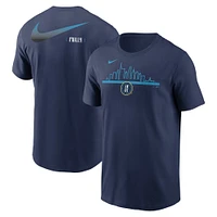 Men's Nike  Navy Philadelphia Phillies 2024 City Connect Speed T-Shirt