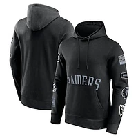 Men's Fanatics  Black Las Vegas Raiders Wild Winner Pullover Hoodie