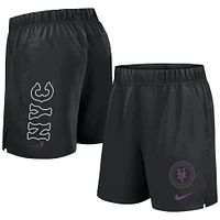 Men's Nike Black New York Mets 2024 City Connect Woven Victory Performance Shorts