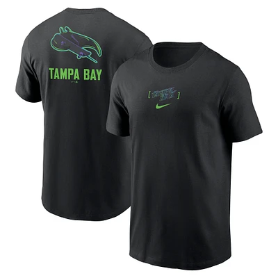 Men's Nike  Black Tampa Bay Rays 2024 City Connect Graphic T-Shirt