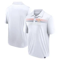 Men's Fanatics White Houston Astros Victory For Us Interlock Polo