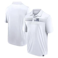 Men's Fanatics White New York Yankees Victory For Us Interlock Polo