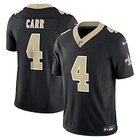 Men's Nike Derek Carr Black New Orleans Saints Vapor F.U.S.E. Limited Jersey