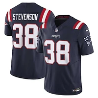 Men's Nike Rhamondre Stevenson Navy New England Patriots Vapor F.U.S.E. Limited Jersey