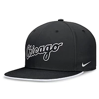 Men's Nike Black Chicago White Sox Primetime True Performance Fitted Hat