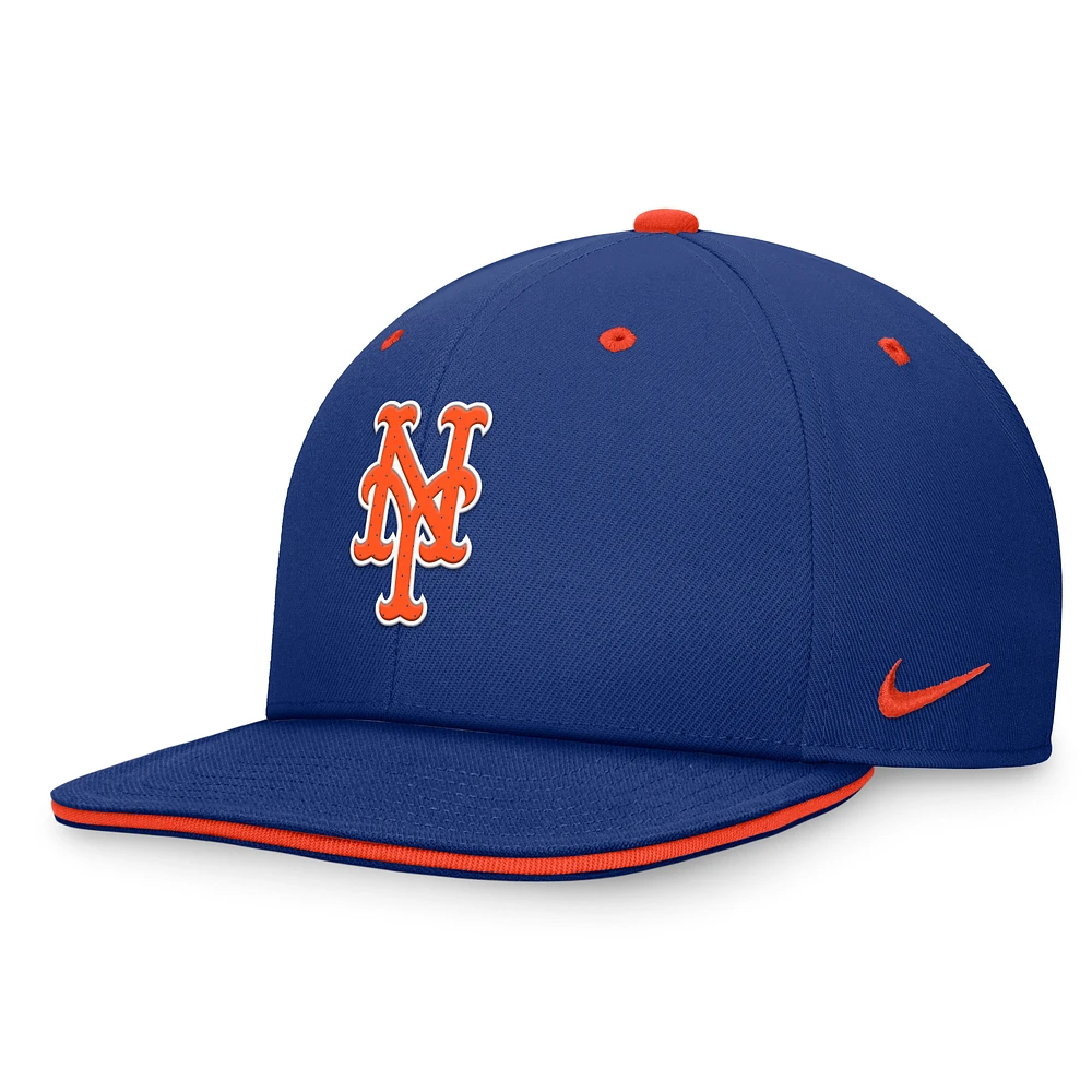 Men's Nike Royal New York Mets Primetime Pro Performance Snapback Hat