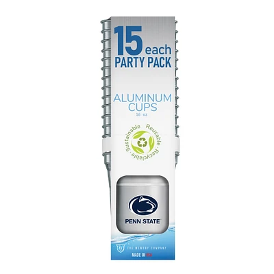 Penn State Nittany Lions 15-Pack 16oz. Ball Aluminum Cup Set