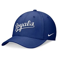 Men's Nike Royal Kansas City Royals Primetime Performance SwooshFlex Hat